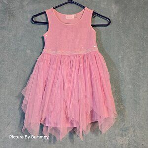 The Children's Place Pink Sequin top with tulle like bottom.